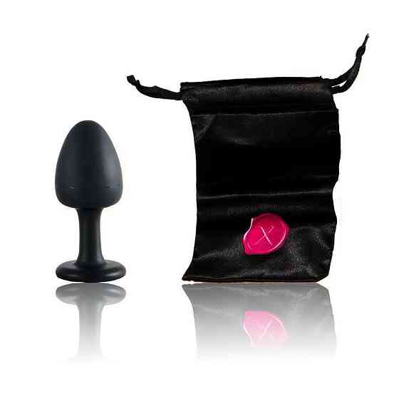 Анальна пробка Dorcel Geisha Plug Diamond L з кулькою всередині, створює вібрації, макс. діаметр 4см Sex Aura Київ