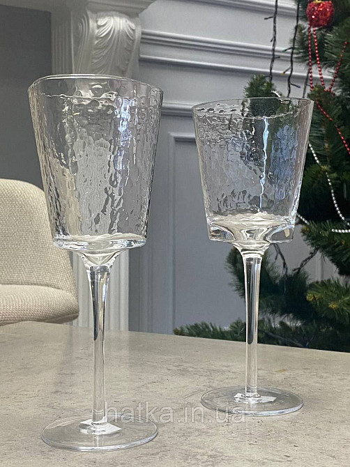 Келих "Прозорий траянгл" 300 мл прозорий Київ - фото 10