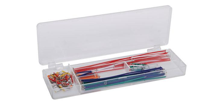 Набір джамперів 140 шт для макетних плат — різнокольорові дроти 2.5–125 мм для прототипування та навчання Київ - фото 9