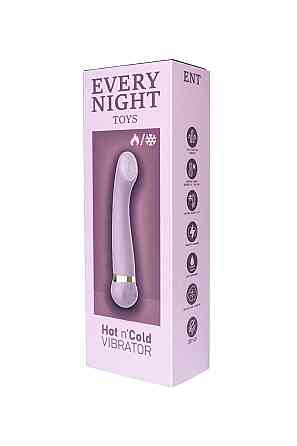 Выбратор с охлаждением и подогревом Every Night Toys для точки G, сиреневый Sex Aura Киев