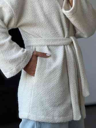 Жіночий теплий модний кардиган альпака Білий, 46/48 Одеса