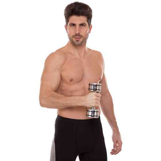 Гантель 5 кг хромированная Record-5204-5 Киев