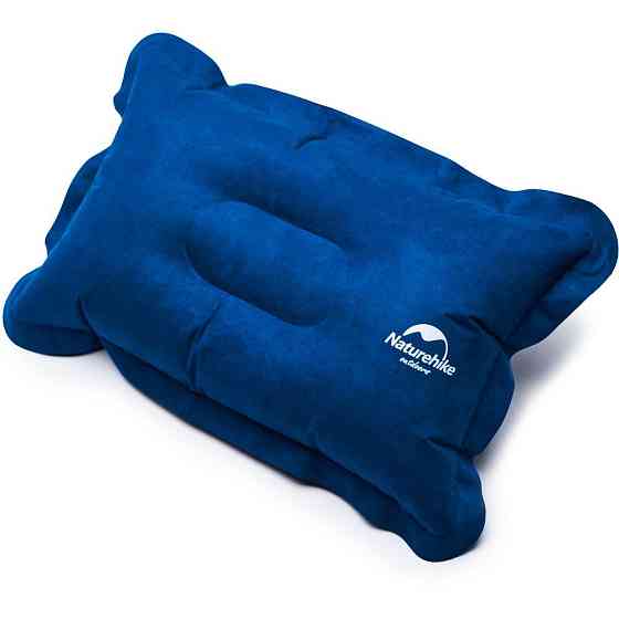 Подушка надувна Naturehike Comfortable NH15A001-L, блакитний Киев