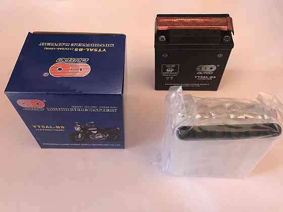 Аккумулятор 12V 5А заливной (высокий) (119x60x128, белый) Мукачево