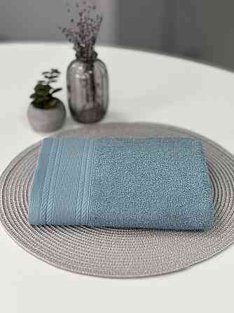 Махровое полотенце IDEAL TEXTILE Легкий бриз 70х140 см 450 г/м2 100% хлопок Лазуровий Черновцы