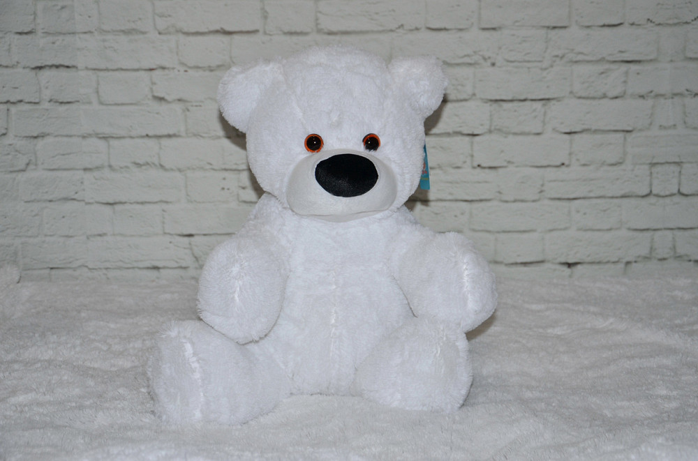 Мягкая игрушка мишка Алина Бублик 70 см белый Киев - изображение 1