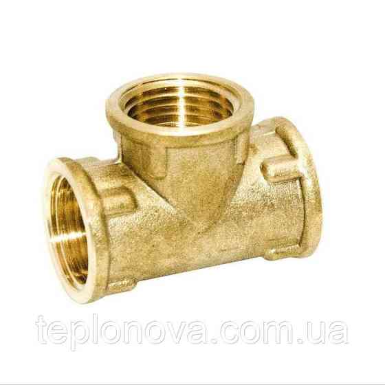 Трійник 1/2" ВВ латунний LT331S OPTIMUM Чернівці