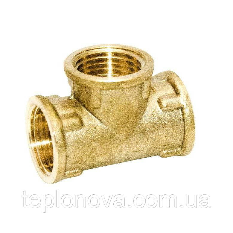 Трійник 1/2" ВВ латунний LT331S OPTIMUM Чернівці - фото 1