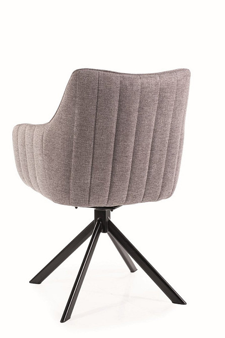 Стілець AZALIA BREGO чорний каркас/сіре 07 Дніпро - фото 2