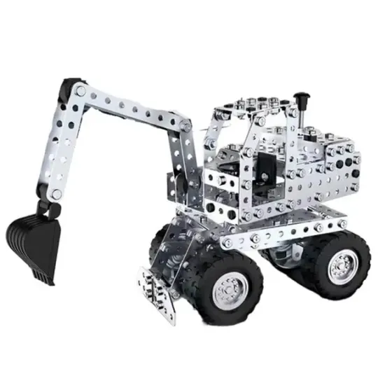 Детская металлическая машинка-конструктор Экскаватор YK613 Коломыя