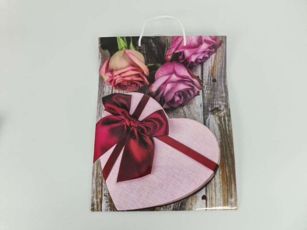 Подарочный  бумажный пакет Гигант (широкое дно )о 30/40/17(артGSD-36) (12 шт) Харьков - изображение 3