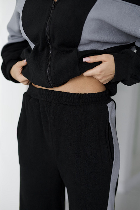 Спортивний флісовий костюм "Connect" | Норма і батал Київ - фото 9