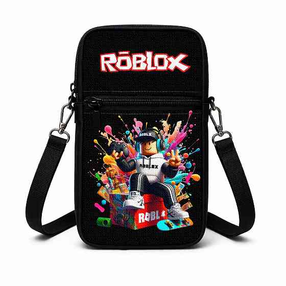 Сумка-чехол для телефона Roblox детская через плечо, водонепроницаемая мини-сумка (4830) Киев