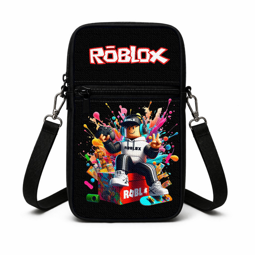 Сумка-чохол для телефону Roblox,дитяча сумка через плече, водонепроникна міні-сумка (4830) Київ - фото 1