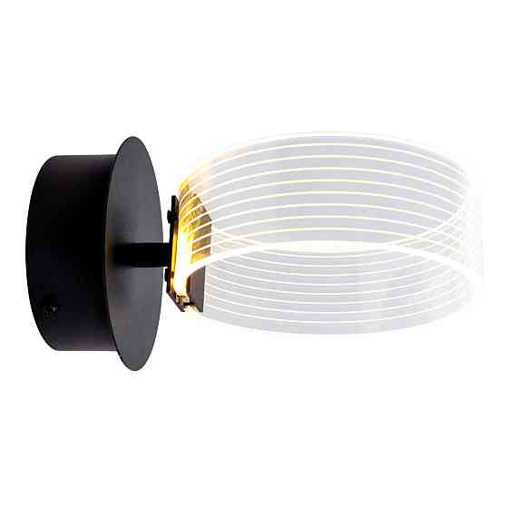 Бра настінна світлодіодна акрилова Sirius N 3705-1 BLACK 12W Коломия
