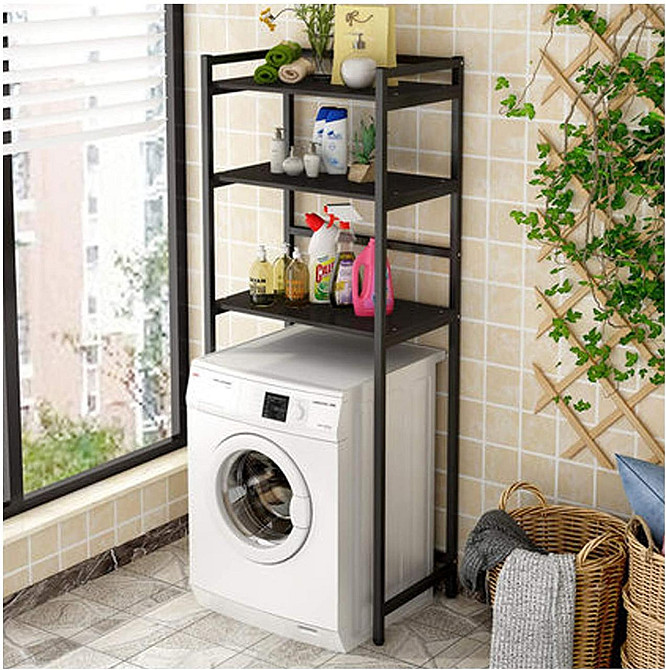 Стеллаж над стиральной машиной 