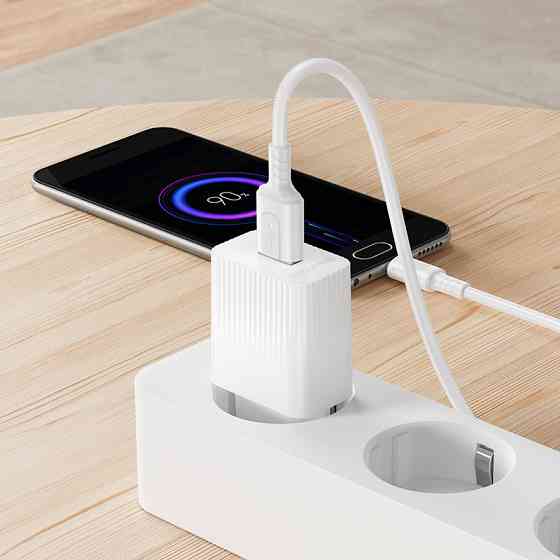 Мережевий зарядний пристрій з кабелем BOROFONE BAS71A Source single-port charger set(Micro) White Одеса