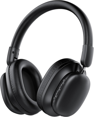 Бездротові Bluetooth-навушники A9-1, Bluetooth 5.4, до 100 годин роботи, 3 режими еквалайзера, мікрофон, 3,5 мм, складні, чорні Київ