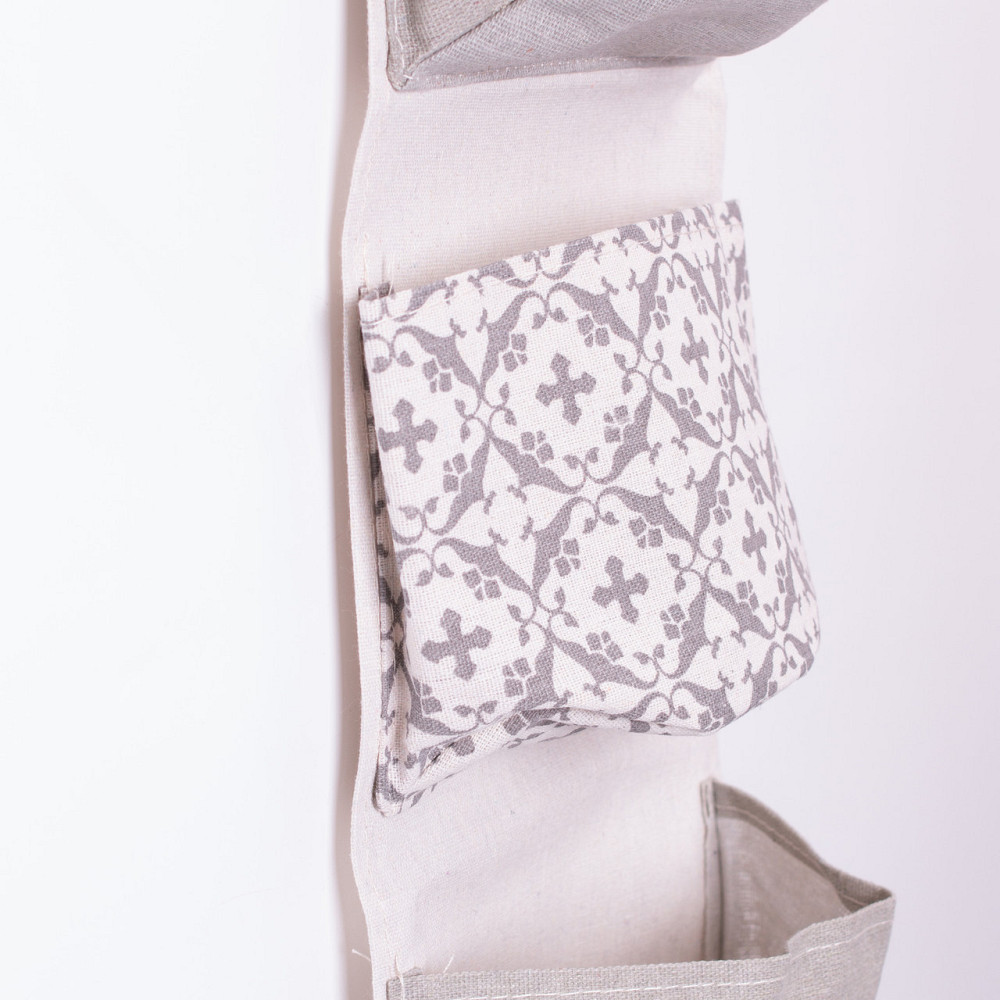 Подвесной органайзер на 5 карманов, серый Киев - изображение 2