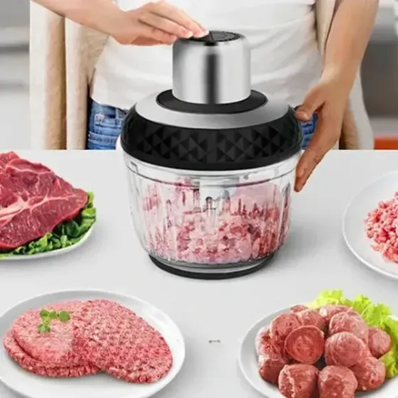 Многофункциональный измельчитель-блендер SK-06008, 800 Вт, 3+0,5 л, для смешивания и измельчения Одесса