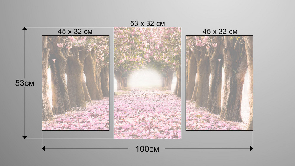 Модульна картина Весна Art-58_3 Київ - фото 3