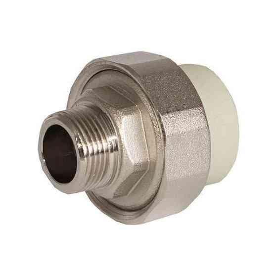 PP-R Сгон-американка полипропиленовая 20x1/2 наружн Харьков