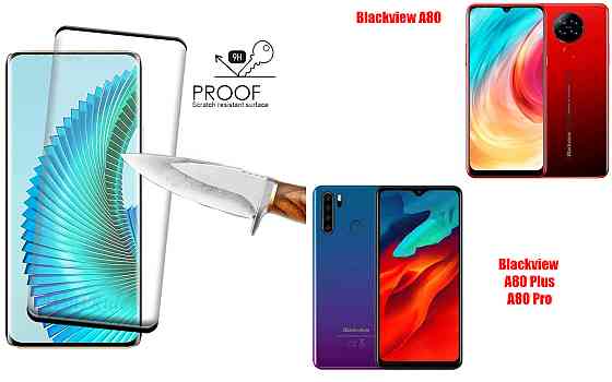 Захисне скло HyperGlass Pro для Blackview A80, A80 Plus, A80 Pro – максимальна чутливість та захист Київ