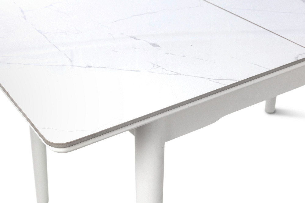 Стіл Нептун 110/140*75 білий/керам мрамор Киев - изображение 7