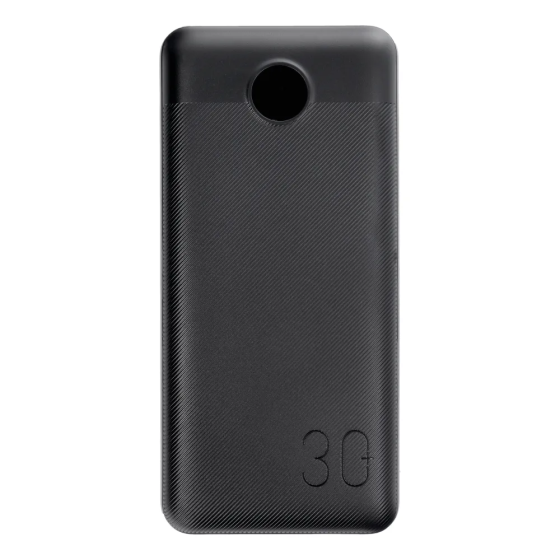 Зовнішній акумулятор VEGER 30000 mAh PD QC3.0 3A 20W L30 (W3008PD) black Одеса