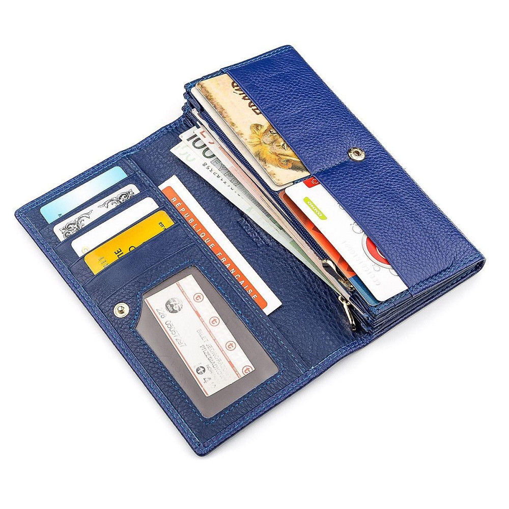 Гаманець жіночий Boston 18481 (S2001B) стильний Синій Київ - фото 5