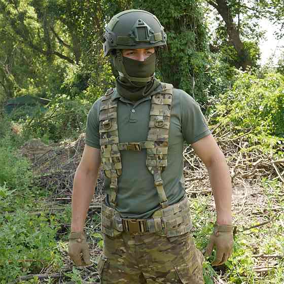 Ремені плечові (лямки) м'які для тактичних поясів РПС Мультикам Київ