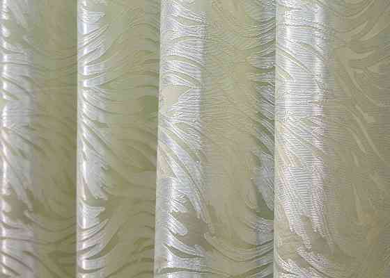 Комплект коротких штор VR-Textil Жаккард Magic № 1601ш Молочный 145х170 см 2 шт (35-0292) Киев