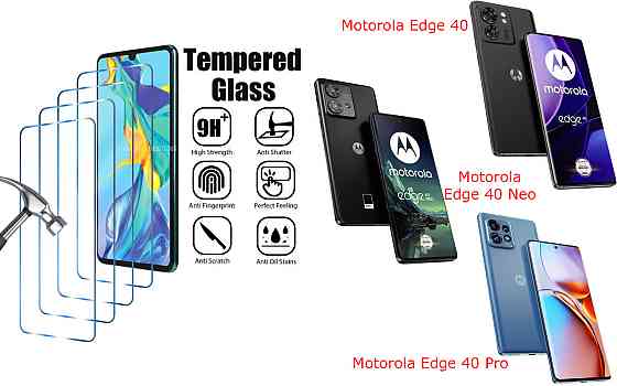 Захисне скло ArmorGlass для Motorola Edge 40, Edge 40 Neo, Edge 40 Pro – стійке до подряпин та ударів Київ
