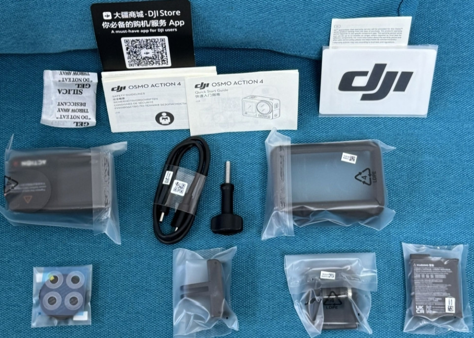 Камера: DJI Osmo Action 4 Standard Combo (CP.OS.00000269.01) Харків - фото 7