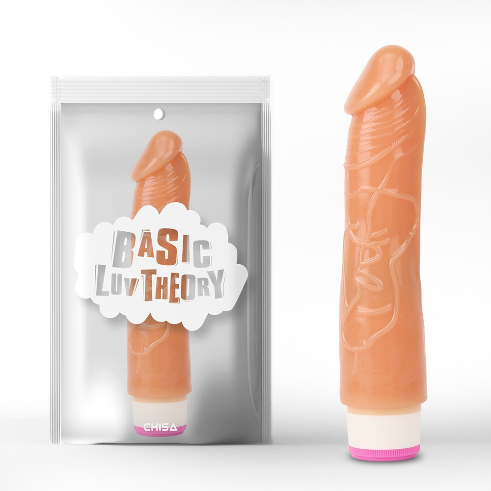 Вибратор реалистичный мультискоростной Chisa Basic Luv Theory, бежевый Sex Aura Киев - изображение 2