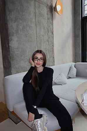 Женский базовый костюм двойка из мягкой вискозы Черный, 44/46 Одесса