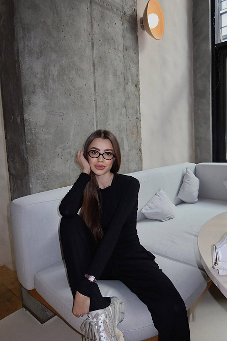 Женский базовый костюм двойка из мягкой вискозы Черный, 44/46 Одесса - изображение 5