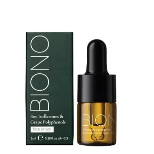 Сыворотка для лица Soy Isoflavones & Grape Polyphenols Biono 5 мл Винница