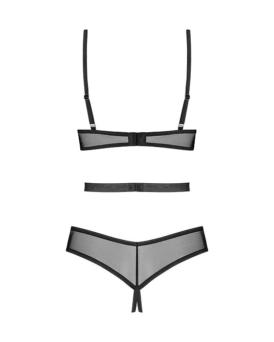 Боди Obsessive Euridia crotchless teddy XL/2XL Sex Aura Киев - изображение 5