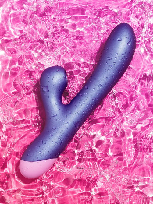 Вибратор-кролик с пульсатором для клитора ROMP Pulse фиолетовый Sex Aura Киев - изображение 9