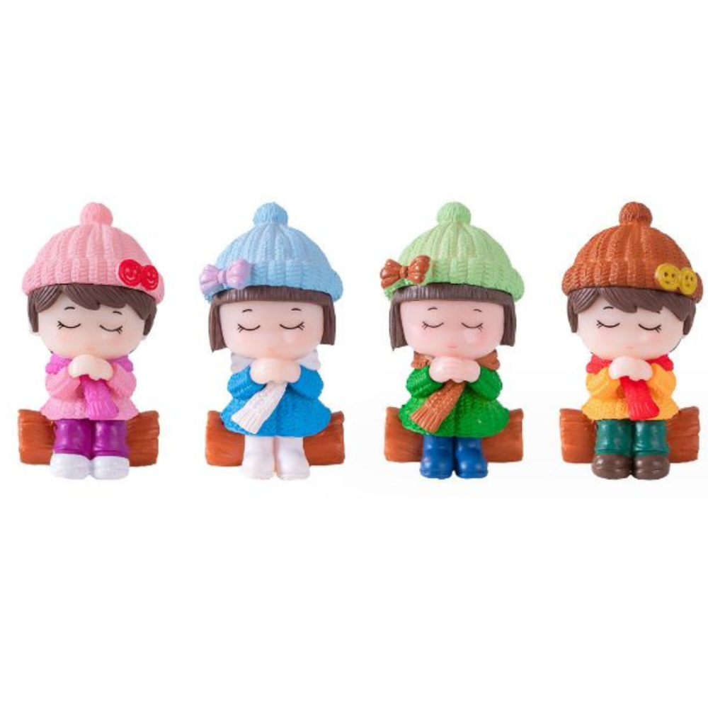 Декоративные фигурки Мальчики и девочки для флорариума, моссариума, мини-сада, вазона, микроландшафта Набор Одесса - изображение 5