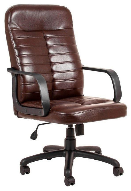 Офісне Крісло Керівника Richman Vegas Titan Dark Brown Пластік М2 AnyFix Коричневий Київ - фото 1