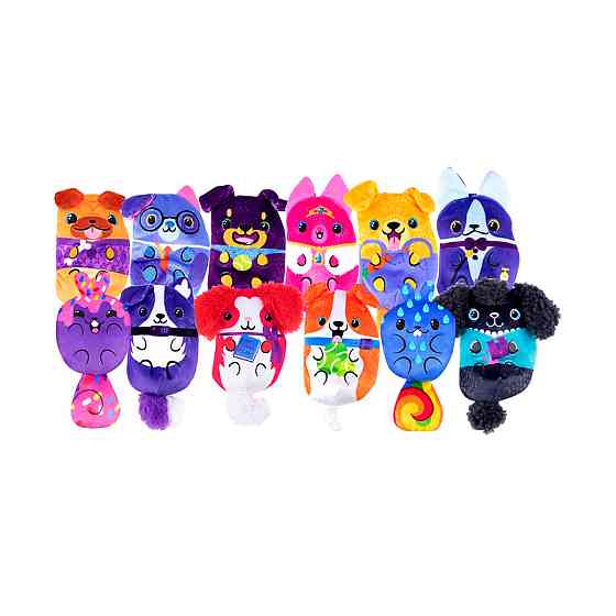 М’яка іграшка Dogs vs Squirls – Песики та білочки Дніпро