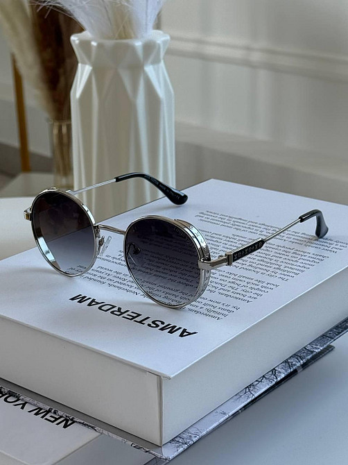 Очки унисекс Louis Vuitton на среднее лицо с металлической оправой MasterSem Киев - изображение 6