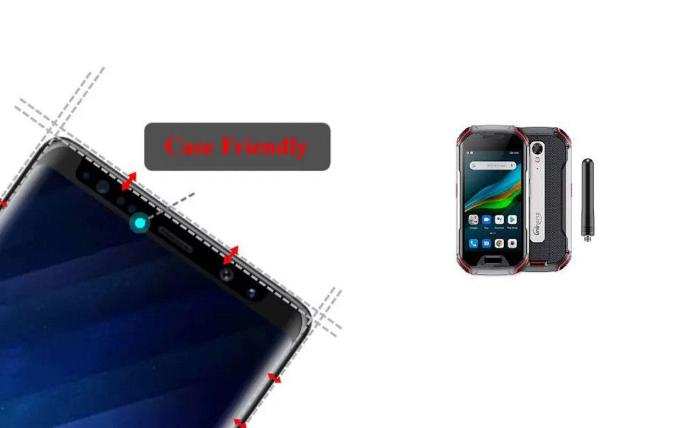 Защитное стекло HyperGlass Pro для Unihertz Atom XL – максимальная чувствительность и защита Киев - изображение 4