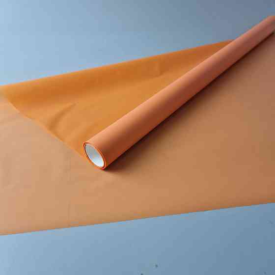 Калька для цветов рулон 8м тонированный матовый (77) (h660) №836 Оранжевый (1 шт) Харьков