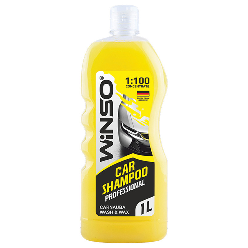 Автошампунь Winso Car Shampoo Carnauba Wash&Wax концентрат 1л Львів - фото 1