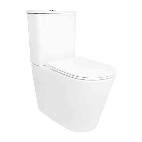 Унітаз підлоговий Qtap Arvin Ultra Quiet 630×350×795 мм із сидінням Soft-close, White QTARV27W49259 Київ