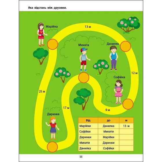 Збірник дитячих завдань "Вмію все! Час. Гроші. Відстань" 15107, 64 сторінки Вінниця