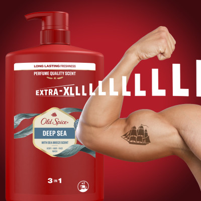 Гель для душу Old Spice Deep Sea 1000 мл (8700216452755) Вінниця - фото 2